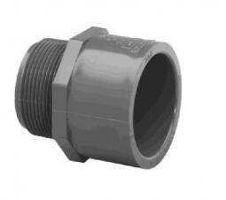 1 x 3/4 PVC MALE ADAPTER MIPTxSLIP SCH80 product image